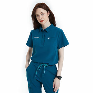 Conjuntos de uniformes médicos para mujeres de alta calidad Diseño de uniformes médicos de polo Uniformes conjuntos de uniformes hospitalarios - Product Image 4