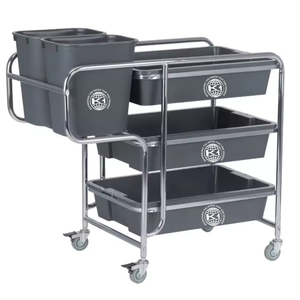 เครื่องจ่ายซีเรียลหน่วยจ่ายซีเรียลทำจากไม้พร้อมขาตั้งไม้กระโดดซีเรียล - Product Image 2