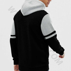 Sudadera con Capucha y Cordón Ajustable OEM, Ropa Deportiva Holgada para Hombre, Sudaderas Personalizadas con Ribete Ajustado, Bolsillo Tipo Canguro, 100% Algodón, Secado Rápido - Product Image 4