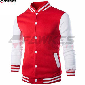 2023 nouveaux hommes veste de Baseball Design de mode vin bleu varsité veste hommes marque élégant varsity veste - Product Image 2