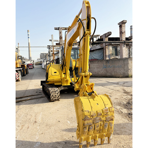 Good Condition Made in Japan Original 5 Ton Mini Komatsu PC56-7 Used Excavator in Shanghai - Product Image 3