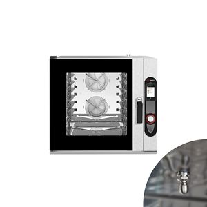 Four combiné électrique commercial pour boulangerie - Commandes à écran tactile - 6x EN 600x400 - incl. Système de lavage automatique - Product Image 1