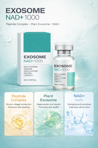 Ampoule concentrée pour le visage, exosomique, complexe de peptides NAD, Corée, OEM, booster de peau, blanchissant, anti-âge, très concentré - Product Image 2