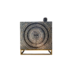 Prix compétitif pour chambre à coucher salon ou cuisine du Vietnam Armoire de luxe en bois rectangulaire avec incrustation de vadrouille au design moderne - Product Image 2