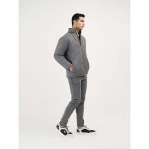 ALCYONE Casual Zipper Puffer <b>Jacket</b> Breathable Waterproof Winter Coat Hood Quilted Coated Featuring Polyester Cotton Print - Product Image 3