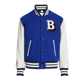 Chaqueta Varsity de Alta Calidad para Hombre, Impermeable, Resistente al Viento, Estilo Urbano, Personalizable con Bordado al por Mayor - Product Image 1