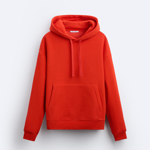 แบรนด์ชั้นนำมีฮู้ดผ้าฝ้ายระบายอากาศได้ดีพิมพ์โลโก้ตามสั่งสำหรับผู้ชายดีไซน์ไหล่ตกไซส์ใหญ่พิเศษสำหรับฤดูหนาว - Product Image 1