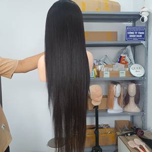 100% cabello crudo Remy vietnamita doble hueso dibujado recto suelto onda profunda estilos de rizos extensiones de cabello Natural paquetes de mujeres negras - Product Image 3