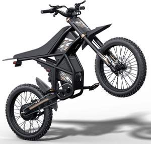 Nouvelle moto électrique tout-terrain GT73PROS pour adultes et adolescents, 60V Max 50MPH et batterie double 36AH, moto électrique tout-terrain à longue portée de 85 miles, vélo électrique - Product Image 5