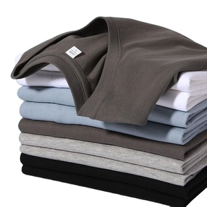 เสื้อยืดผ้าฝ้าย100% สำหรับทั้งชายและหญิงเสื้อยืดสำหรับผู้ชายไซส์ใหญ่พิเศษเสื้อยืดผ้าฝ้ายแบบสั่งตัดขายส่ง - Product Image 4