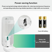 Distributeur automatique de désinfectant pour toilettes sans contact, vaporisateur d'alcool pour hôtel, salle de bain, bouteilles rechargeables, étanche IPX7
