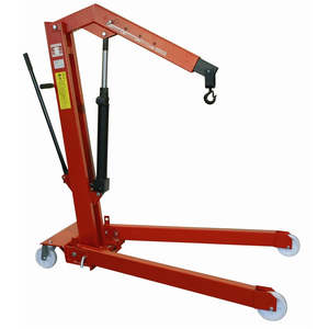 Grue à flèche pliante avec composants essentiels : pompe, engrenage, roulement, moteur - Product Image 1