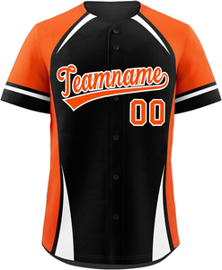 Camiseta de Béisbol Personalizada de Fábrica, Ropa de Equipo, Costuras Duraderas, Ajuste Cómodo, Diseño de Color Personalizado, 100% Poliéster - Product Image 1