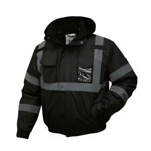 Vente en gros de vestes haute visibilité de bonne qualité Veste imperméable haute visibilité de sécurité haute visibilité d'approvisionnement d'usine - Product Image 1