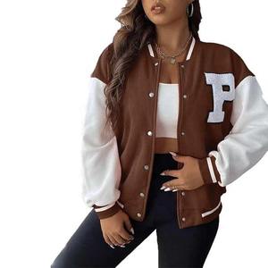 Fabricant OEM de vêtements pour hommes de haute qualité Vestes universitaires pour la broderie d'hiver en chenille - Product Image 1