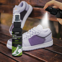 Par de espray desodorante y eliminador de olores para zapatillas y pies OEM con bolas de desodorante con extracto de plantas para todos los zapatos