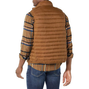 เสื้อกั๊กขนเป็ดกันความร้อนและกันน้ำสำหรับผู้ชายเสื้อกั๊กทาฟต้าใช้กลางแจ้งระบายอากาศน้ำหนักเบาและกันลม - Product Image 5