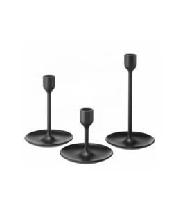 Bougeoir votif en métal décoratif moderne pour décoration d'ambiance de salles de séjour et de salles à manger - Product Image 3