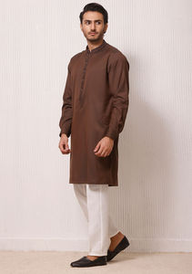 <b>Top</b> High Quality Different Colors Shalwar Kameez for Men / Custom Made Good Quality Men Shalwar Kameez for Sale New Arrival - Product Image 2