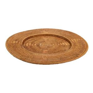 Plato de Mimbre Rústico Boho Ecológico para Bodas, Venta al por Mayor, Mantel Redondo de Mimbre para Decoración de Eventos y Catering en Restaurantes - Product Image 1