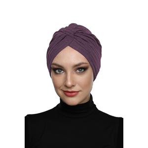 Cuffia da piscina Hijab Hijab blu già pronta in cotone a pettini incrociati