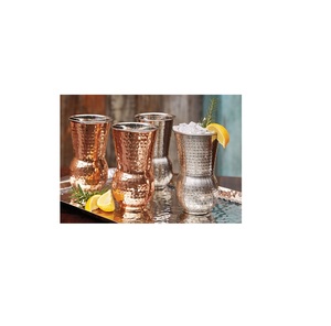 Elegant designer <b>copper</b> <b>glass</b> suitable for home restaurants or gifting during weddings and festive family celebrations worldwide - Product Image 4