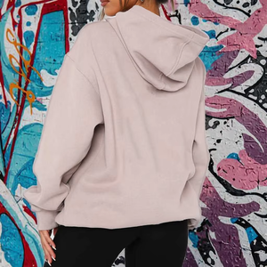 Sweatshirts à capuche unisexes de qualité supérieure tricotés doux pour l'hiver Motif imprimé élégant Confort quotidien Streetwear pour Crystal Front Terry - Product Image 4