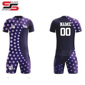 ชุดเสื้อฟุตบอลแฟชั่นสำหรับผู้ชายชุดฟุตบอลเสื้อเจอร์ซีย์ออกแบบได้ตามต้องการดีไซน์ใหม่ - Product Image 3