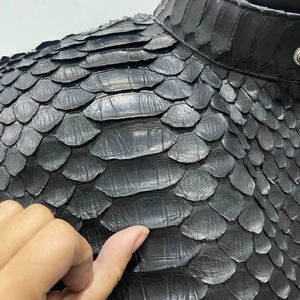 Veste en cuir de vache 100% de conception professionnelle, veste en cuir de crocodile embossé, neuve, prix bas - Product Image 6