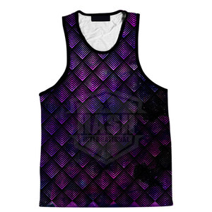 Camiseta sin mangas de entrenamiento de algodón ligero para hombre de alta calidad, camiseta sin mangas con logotipo personalizado de Color sólido, tejido de punto de estilo informal - Product Image 4