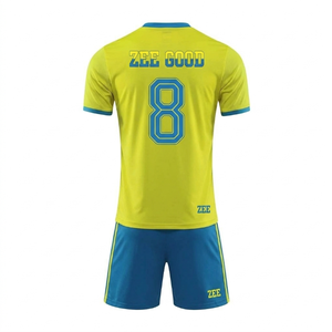 เสื้อฟุตบอลสโมสรแบบซับลิเมชั่นเต็มตัว ออกแบบเองได้ ผลิตจากโพลีเอสเตอร์ ขายส่งชุดฟุตบอล - Product Image 4