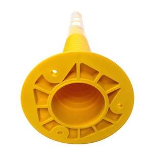 100 X 8 cm Yellow Delineator Post Flexible Bollard 10 Pieces Traffic Warning Products Reflective Tape Aluminium Material IP68 - Product Image 6