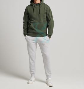 Nouveau Style couleur unie hommes sweat à capuche imprimé tropical lourd bas prix pièce fraîche sweats à capuche pour hommes Service OEM personnalisé - Product Image 5