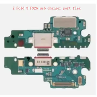 Für Haupt-Motherboard Flexkabel / USB-Ladeanschluss Bildschirmanschluss für Z Fold 3 F926 - 1 Jahr Garantie 100% Getestet Schwarz