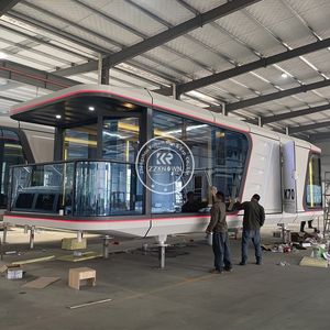 Casa Prefabricada Modular Moderna 2025, Casa Cápsula Prefabricada para Campamentos Residenciales con Panel Sándwich de Acero para Hoteles - Product Image 2