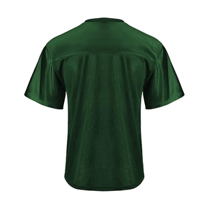 Sublimación de impresión personalizada en blanco malla Jersey ropa deportiva Streetwear bordado malla camiseta hombres ropa deportiva Jersey - Product Image 3