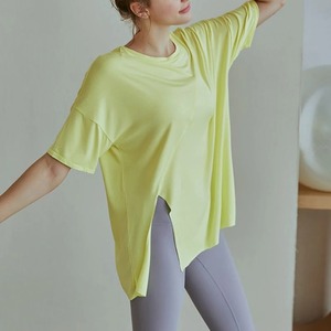 Camiseta básica de algodón con cuello redondo para mujer, informal, de manga corta, cómoda, suave, transpirable, de verano, esencial, sólida - Product Image 5