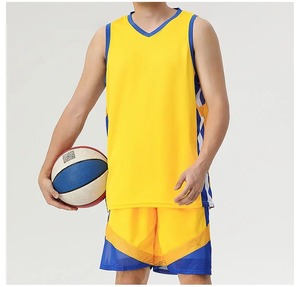 Ensemble de maillots de basket-ball pour hommes Uniformes Vêtements de sport respirants Maillot de basket-ball pour jeunes universitaires - Product Image 6