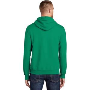 Sweat-shirt à capuche en coton mélangé pour homme, grande taille, coupe classique, logo brodé, personnalisable, vintage, basiques d'hiver - Product Image 6