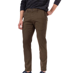 Pantalones de hombre de alta calidad, Pantalones chinos ajustados, pantalones transpirables con estilo, Ideal para viajes de oficina, uso diario, Pantalones chinos para hombre - Product Image 5