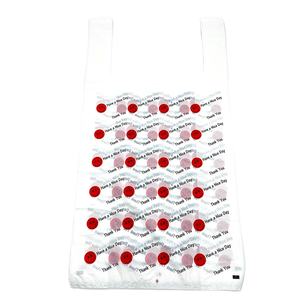 OEM 100% compostable côté gousset sac logo personnalisé réutilisable gilet poignée emballage alimentaire pour marché shopping ustensiles de cuisine autres fins - Product Image 3