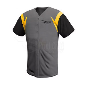Low MOQ Private Label High Quality 100% Polyester <b>Baseball</b> Uniform <b>Sets</b> with Custom Colors Logo Breathable Quick Dry New Design - Product Image 2