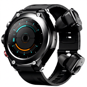 นาฬิกาอัจฉริยะ Sower T92 หน้าจอสัมผัส IPS ขนาด 1.28 นิ้ว พร้อมหูฟังในตัว ติดตามการออกกำลังกาย กันน้ำระดับ IP67 พร้อมเข็มทิศ นาฬิกาสปอร์ตสำหรับทุกเพศ - Product Image 2