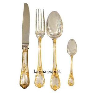 Juego de Cubiertos de Acero Inoxidable Chapado en Oro de Alta Calidad para Restaurante, Fiestas, Bodas, Decoración de Cenas, Juego de Cuchillos y Cucharas - Product Image 6