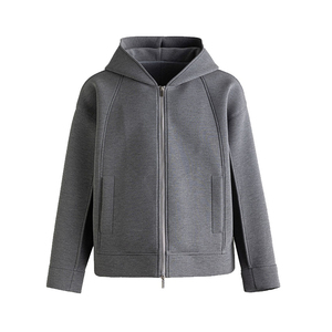 Hot-sale 100% High Quality Clothes Custom Soft Fleece Luxury Hoodie Oversized <b>Wizard</b> <b>Hat</b> Crop Zip up Manufacturers Men Hoodies - Product Image 3