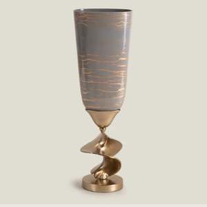 Maceta y jarrón de metal fundido de aluminio recién llegado de estilo antiguo para decoración del hogar - Product Image 3