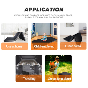 Yoga Cắm Trại RV Giường Khách Certipur-Chúng Tôi Chứng Nhận Không-Trượt Dưới Da Thân Thiện Thoáng Khí Trifold Có Thể Gập Lại Nệm - Product Image 4