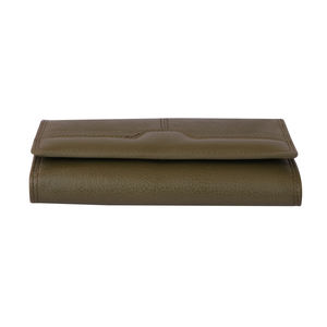 2025 nouveau Design en cuir véritable fermeture éclair portefeuilles pour femmes Logo personnalisé disponible sac à main avec longue longueur fabriqué en inde - Product Image 3