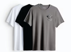 OEM logotipo personalizado 100% algodón Unisex negro/blanco camiseta de gran tamaño de alta calidad ropa casual con estampado gráfico personalizado para hombres y mujeres - Product Image 5