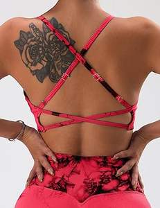 Soutien-gorge de sport de bonne qualité, tendance, à séchage rapide, nouveau style, prix bas, imperméable, fabrication de salle de sport, durable, service OEM, soutien-gorge de sport - Product Image 2